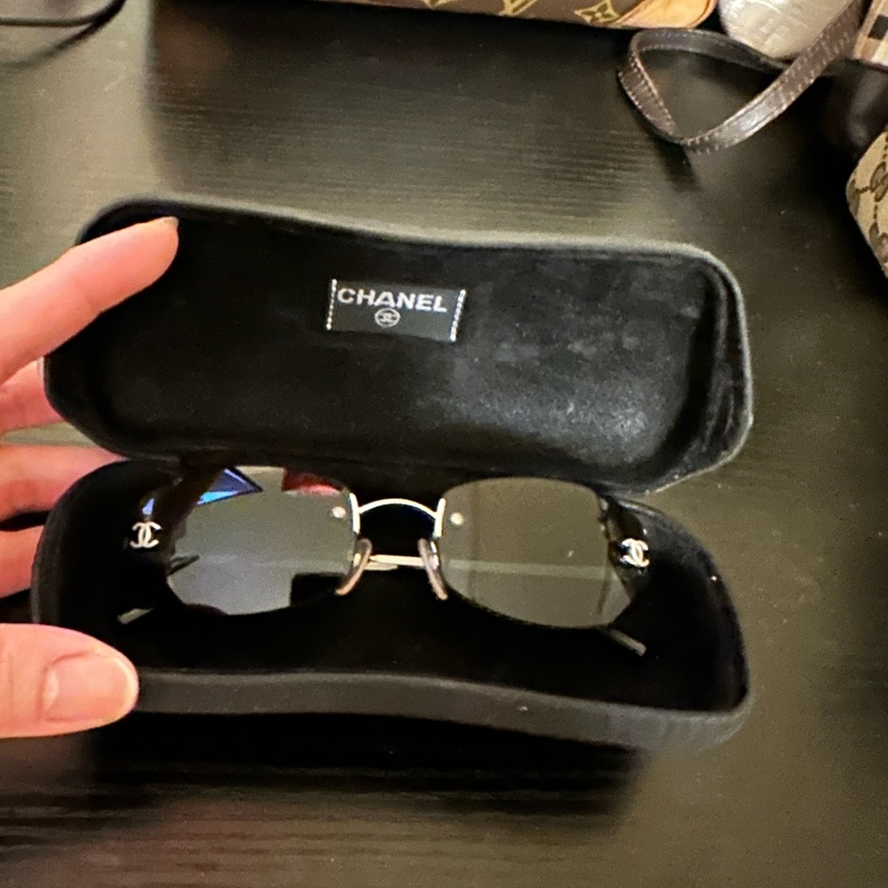 Authentic Chanel Vintage Sunglasses